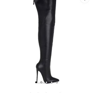 FEMME LA - The Scorpio Thigh High Boot - Like New - Size Up